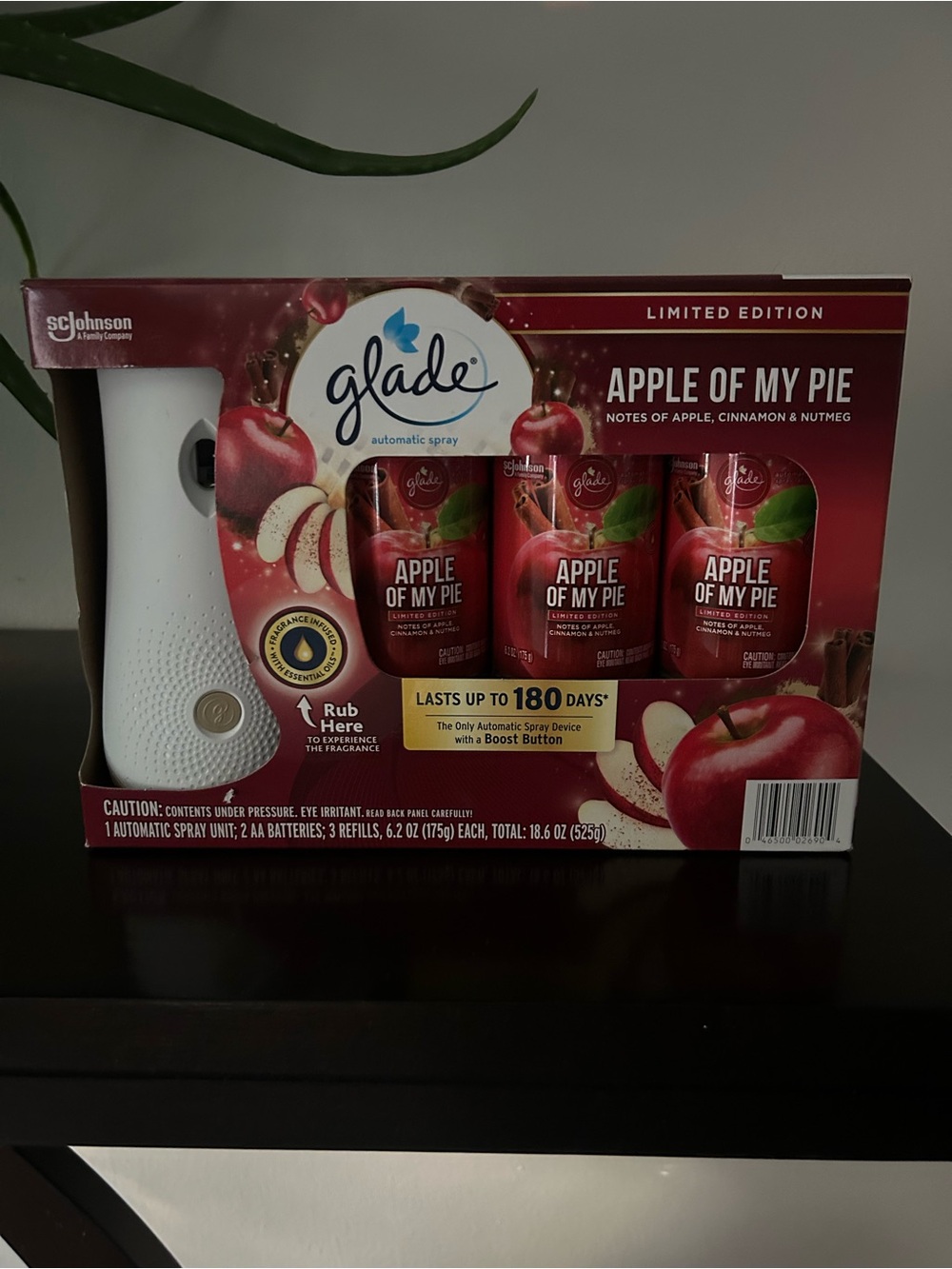 Glade apple of my pie automatic spray